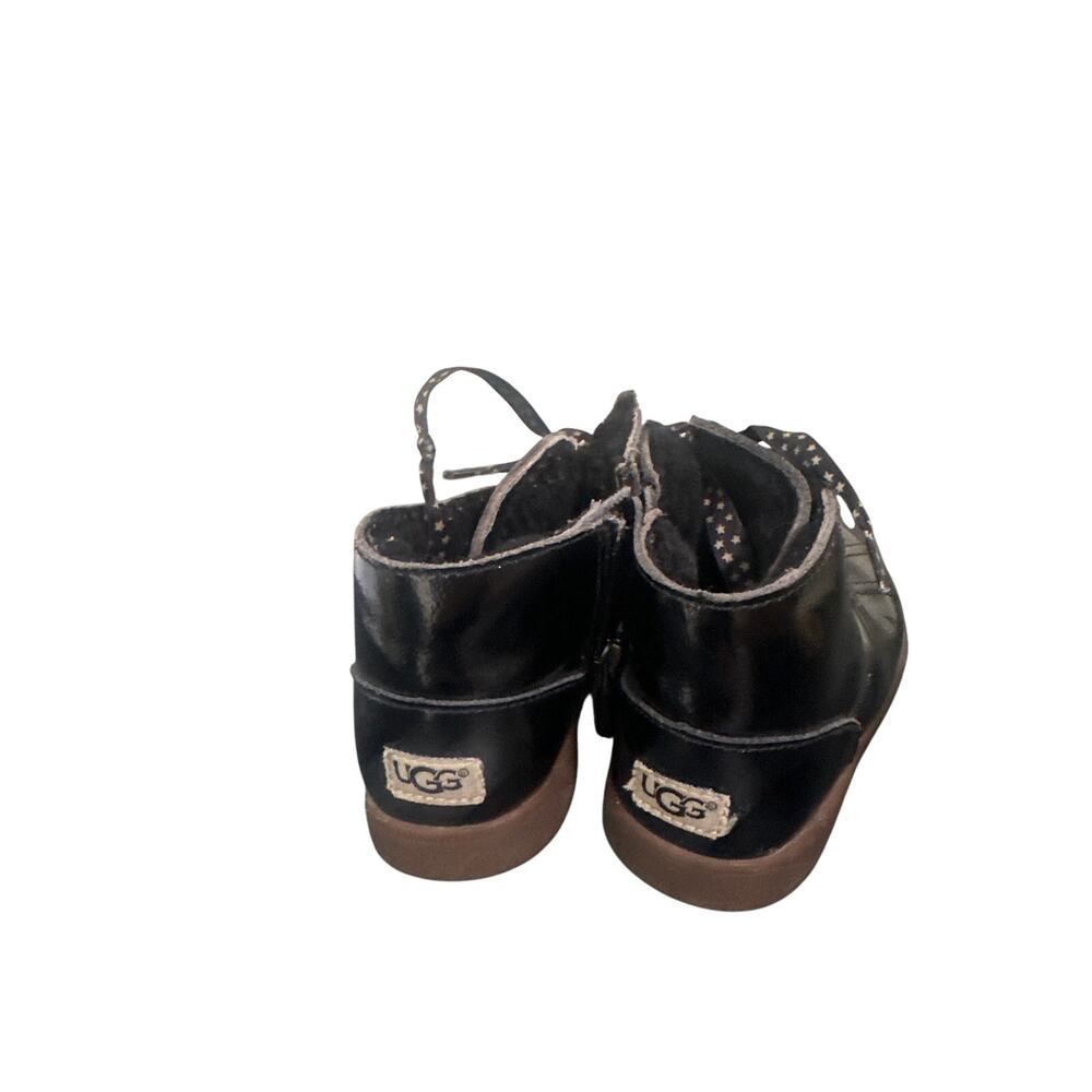 Girl’s UGG Australia Payten Duck Boots Black Toddler Size 11.5 - Picture 4 of 6
